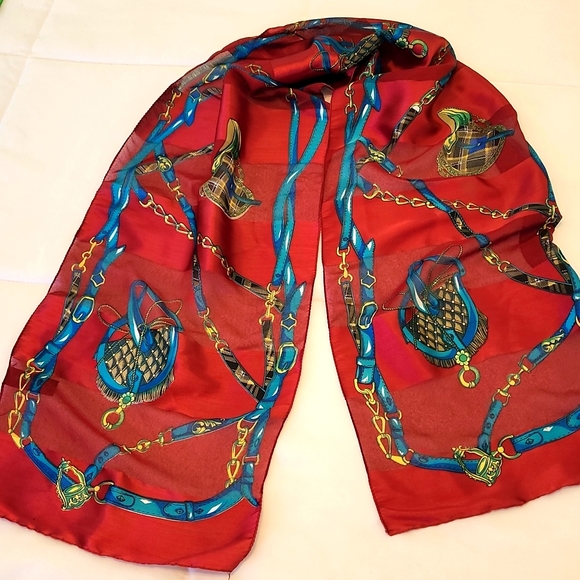 Morgan Taylor Equestrian Scarf - Picture 4 of 8